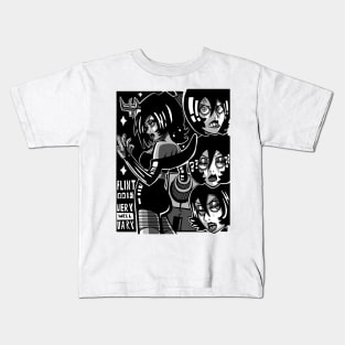 Flint 0015 (DARK) Kids T-Shirt